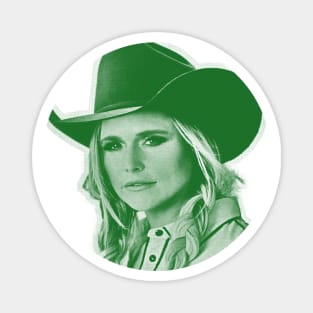 miranda lambert ( 12 ) vintage - green solid style Magnet